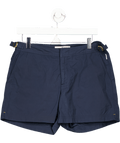 Orlebar Brown Blue Bulldog Cotton Twill Shorts W31 - Reliked