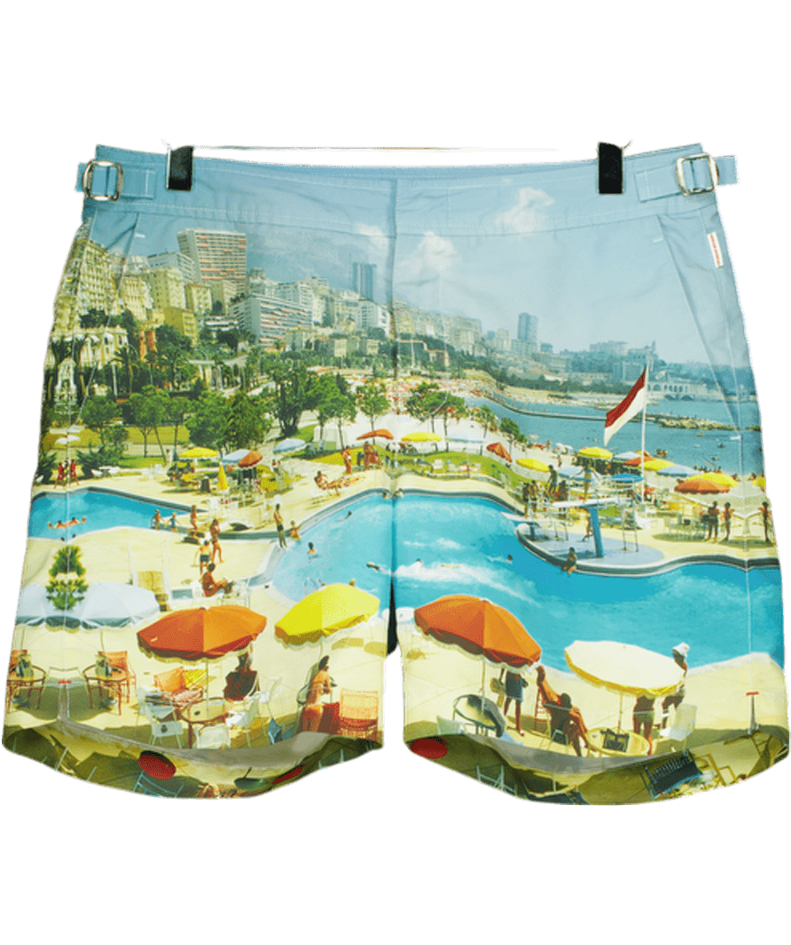 Orlebar Brown Multicoloured Bulldog Monte Carlo Mid - length Swim Shorts W31 - Reliked