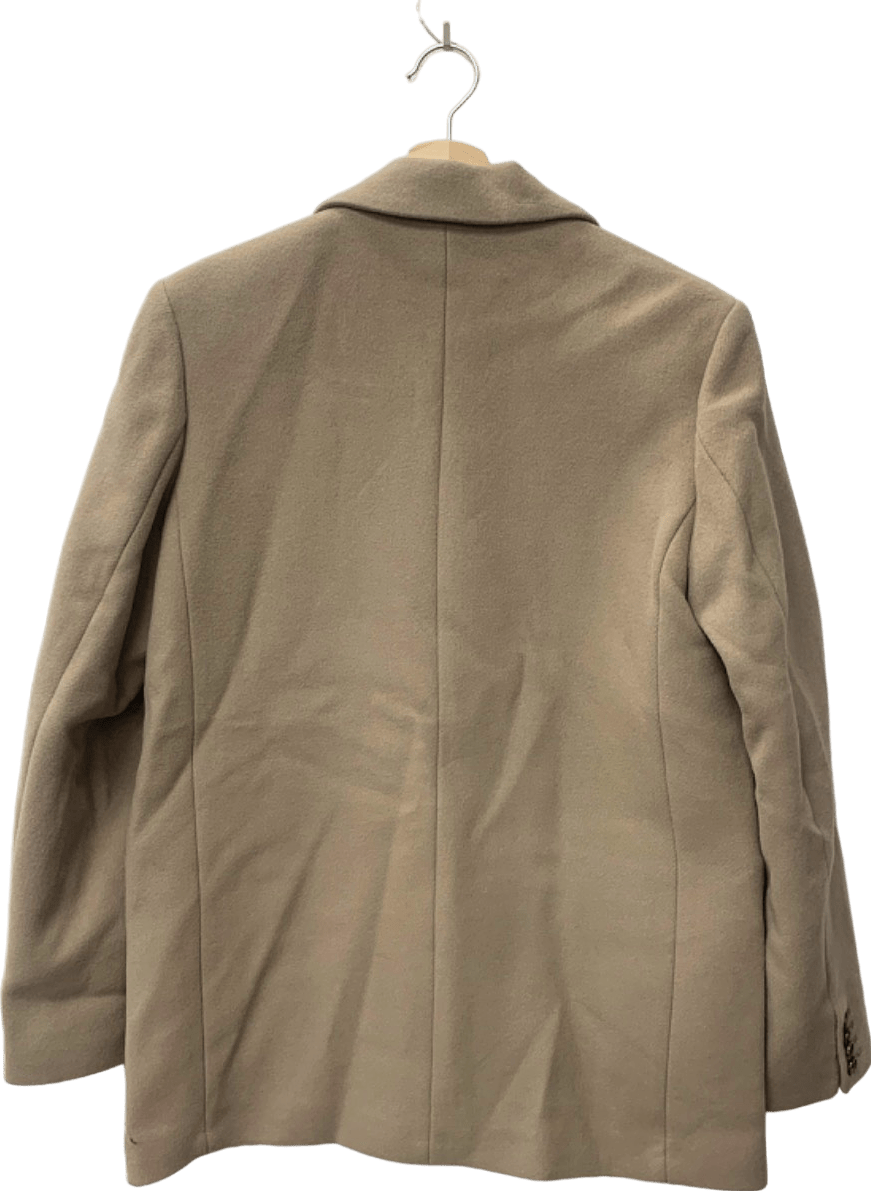 & Other Stories Beige Wool Blend Blazer EUR 36 UK 8 - Reliked