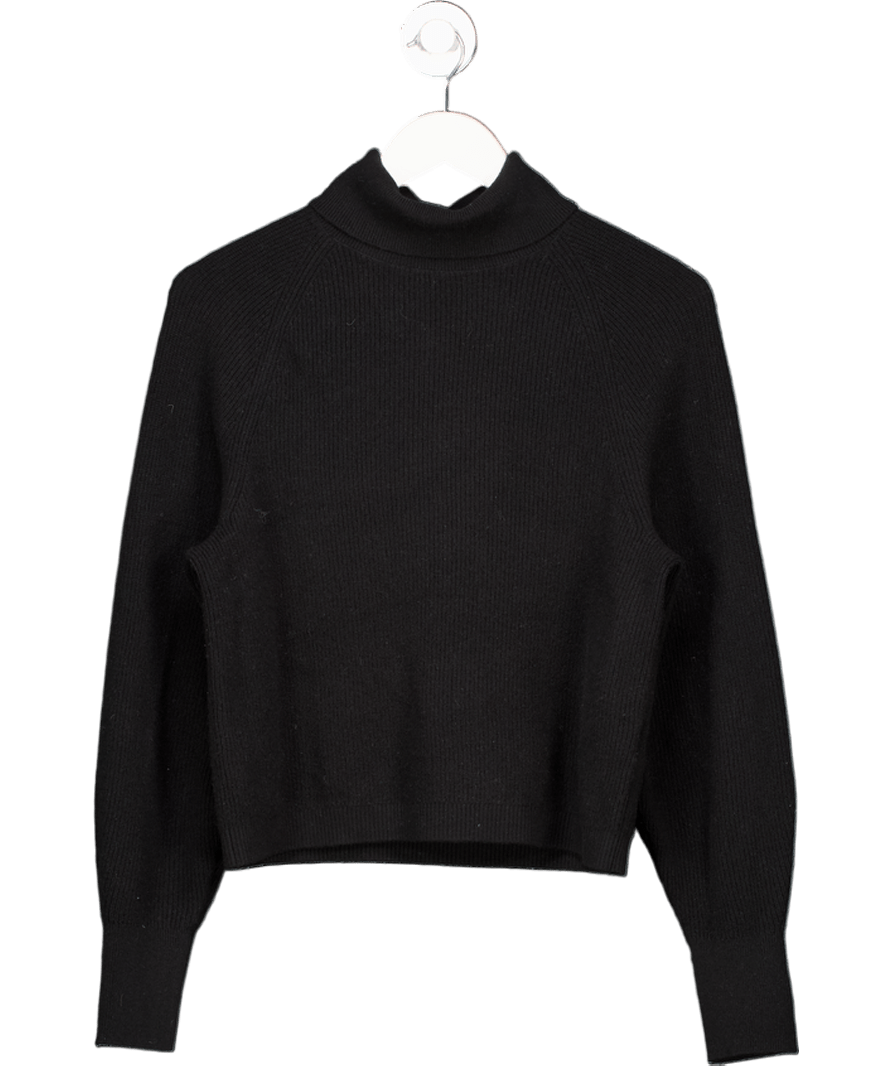 & Other Stories Black 100% Cashmere Turtleneck Sweater UK XS - Reliked