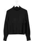 & Other Stories Black Cashmere Turtleneck Sweater UK XS - Reliked