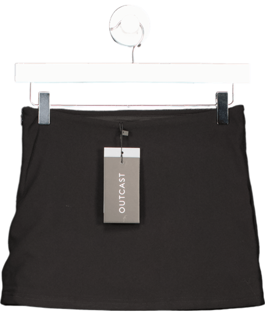 Outcast Black Pippa Mini Skirt UK S - Reliked