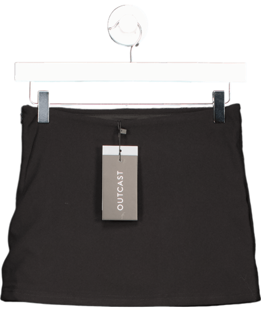 Outcast Black Pippa Mini Skirt UK S - Reliked