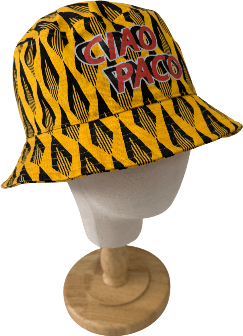 Paco Rabanne Bucket Hat Yellow Ciao Paco One Size - Reliked