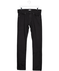 PAIGE Black Lennox Slim - fit Stretch - denim Jeans W31 - Reliked