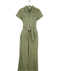 PAIGE Green Anessa Jumpsuit UK 8 - Reliked