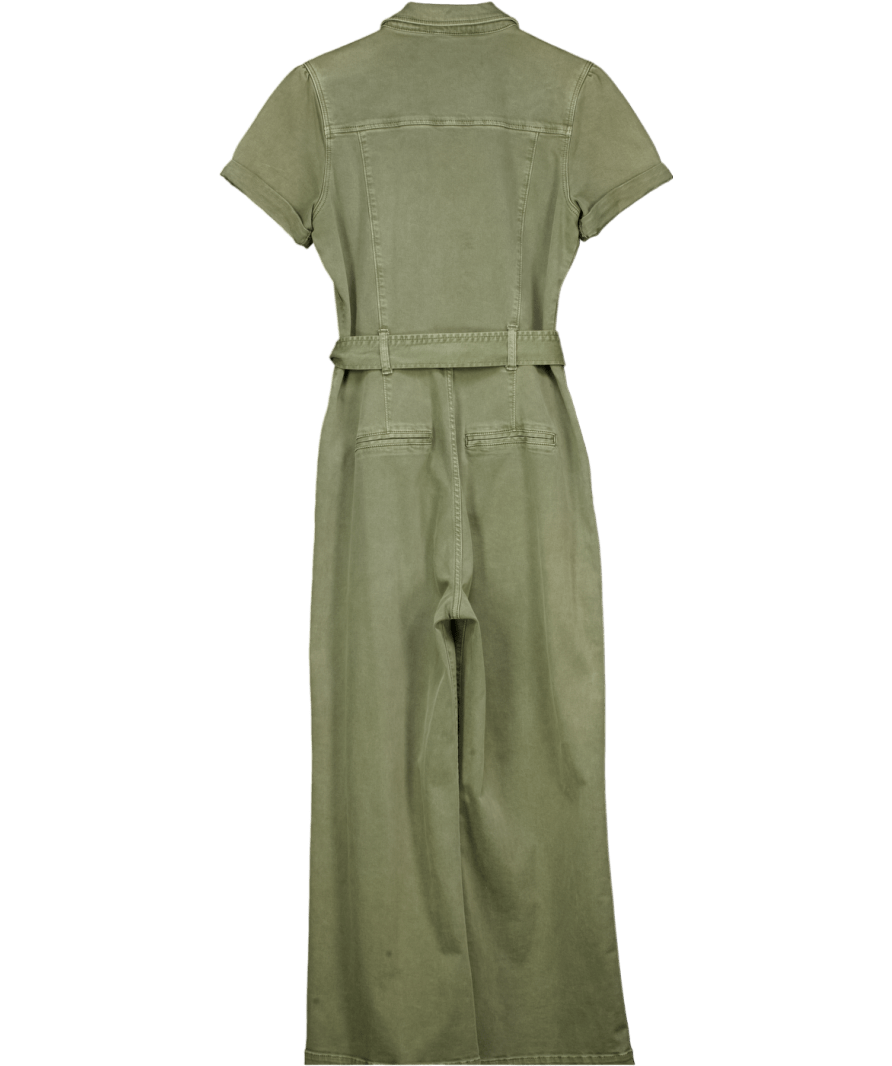 PAIGE Green Anessa Jumpsuit UK 8 - Reliked