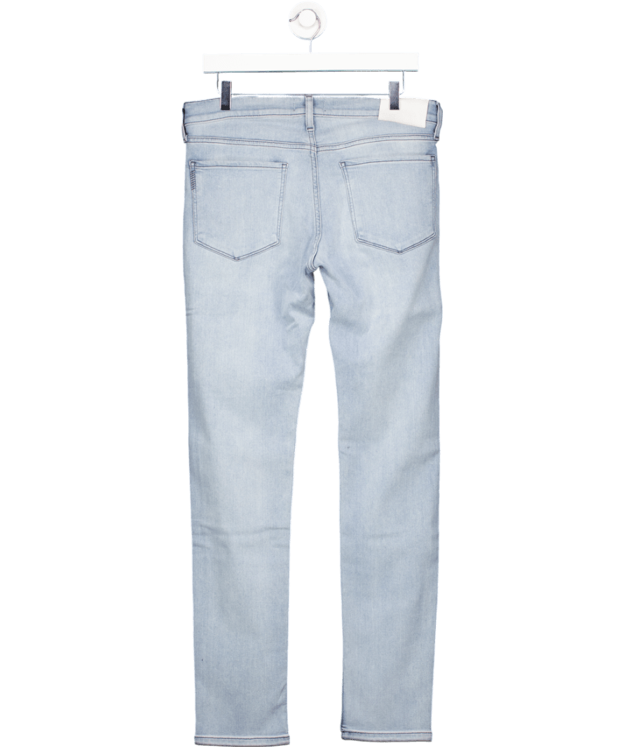 PAIGE Light Blue Wash Croft Skinny Jeans W32 - Reliked