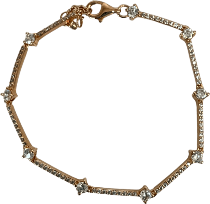 Pandora Metallic Sparkling Pavé Bars Bracelet - Reliked