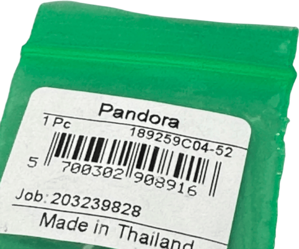 Pandora Ring Astral Blue Solitaire Rose Gold - plated Sterling Silver Ring Sz 52 - Reliked