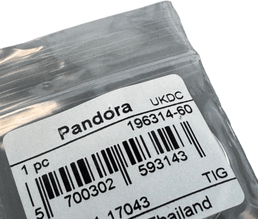Pandora Sterling Silver Polished Wishbone Ring Sz 60 - Reliked