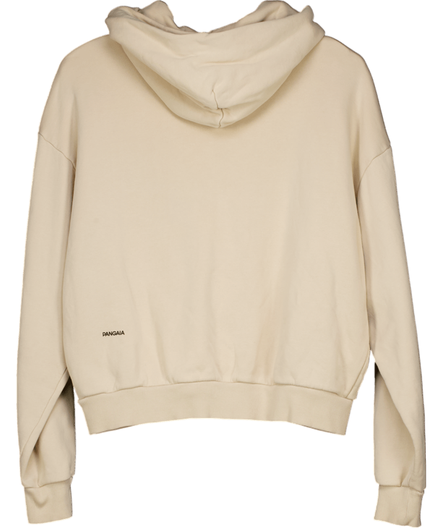PANGAIA Beige 365 Organic Cotton Midweight Hoodie UK XXS - Reliked