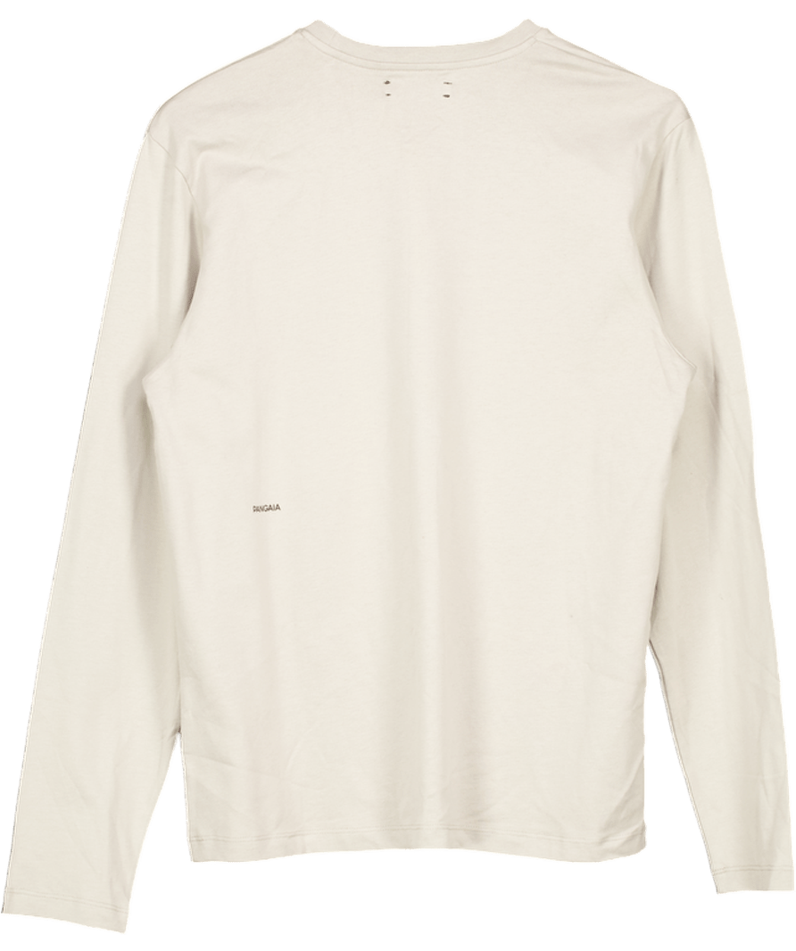 PANGAIA Beige Long Sleeve T-shirt UK XS - Reliked