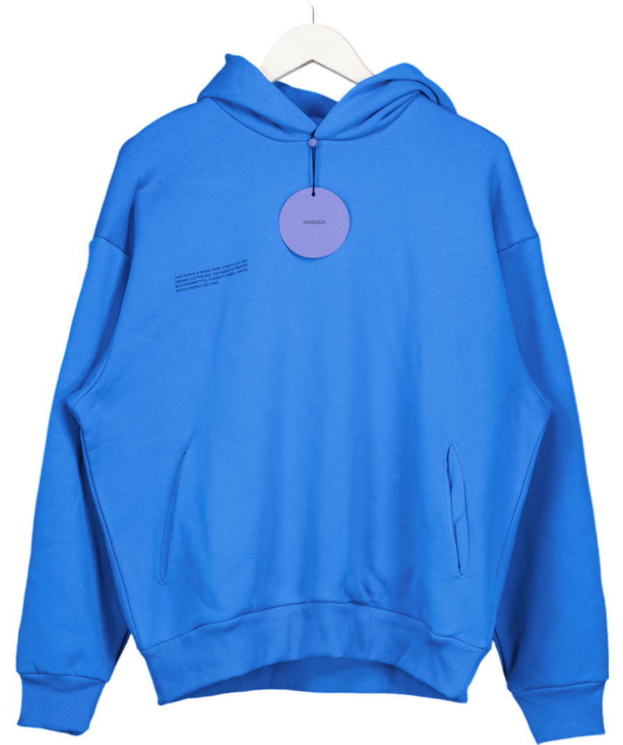 PANGAIA Blue 365 Midweight Hoodie UK XS - Reliked