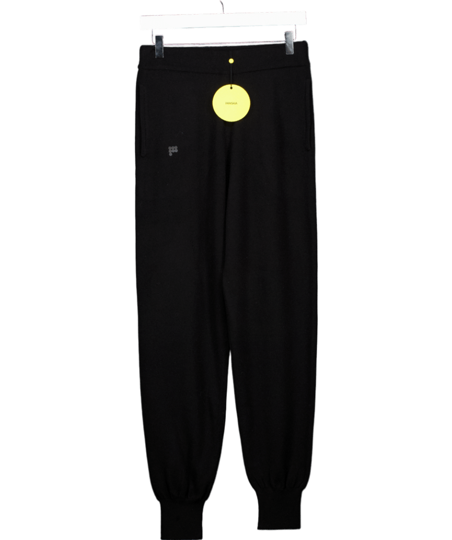PANGAIA Cashmere Track Pants / Joggers - Black UK XXS - Reliked
