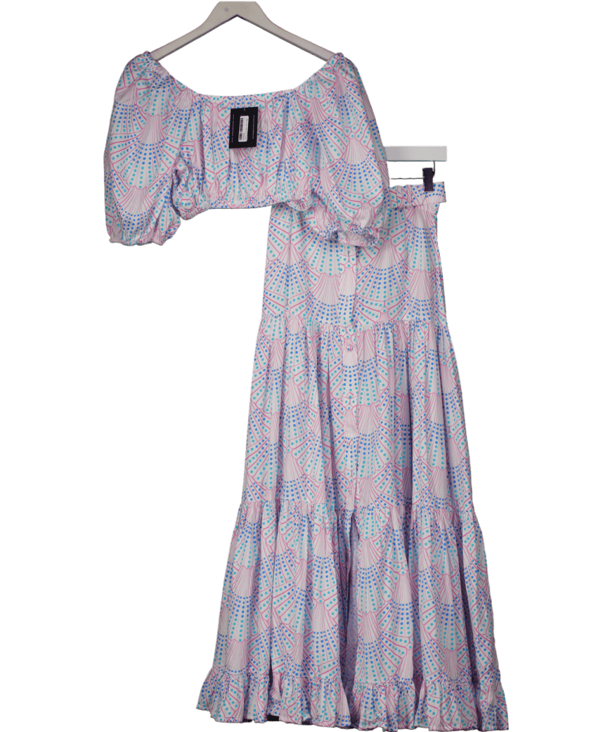 paolita Multicoloured X Milliemackintosh 2 - piece Skirt (uk L) And Top UK M - Reliked