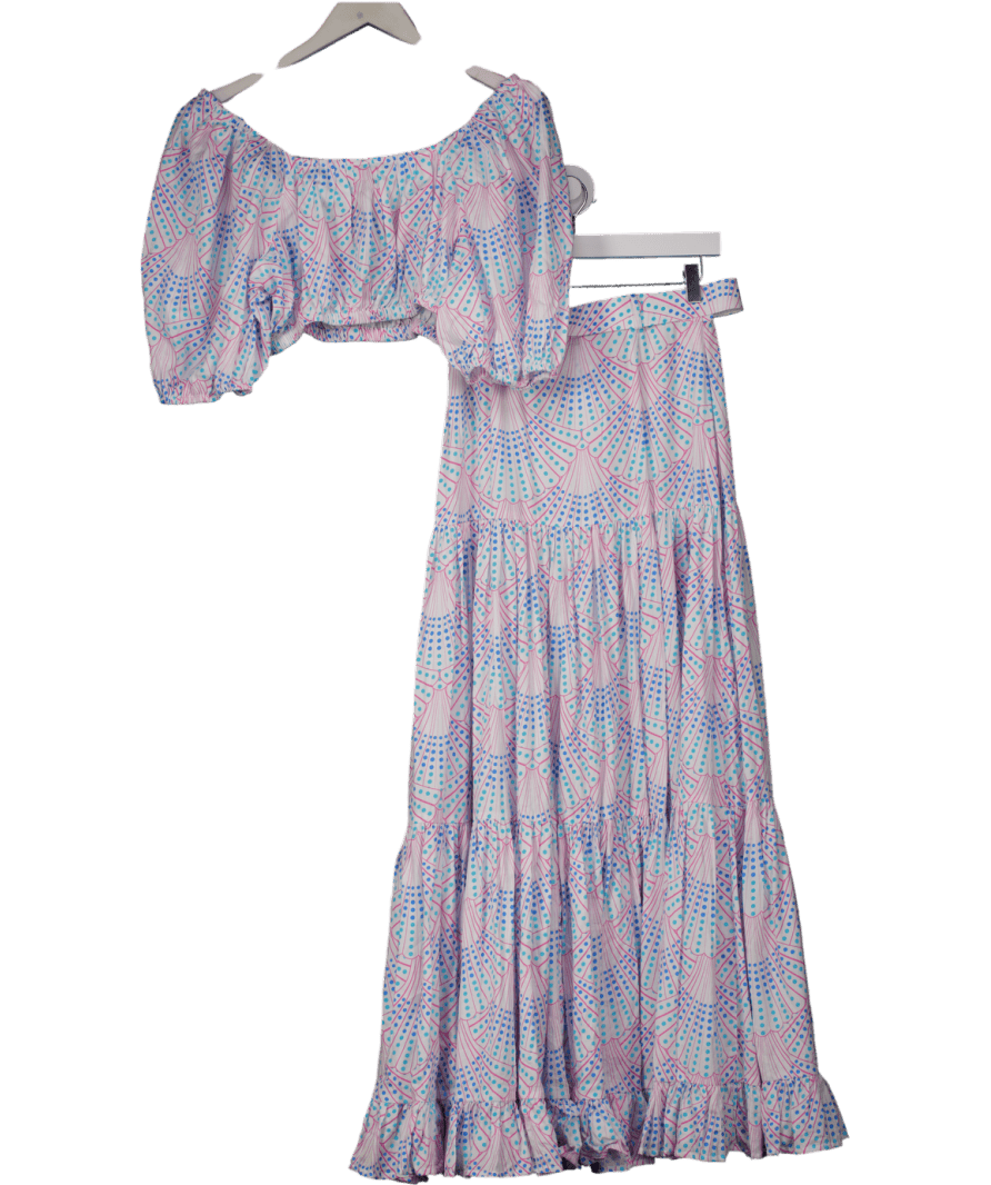 paolita Multicoloured X Milliemackintosh 2 - piece Skirt (uk L) And Top UK M - Reliked