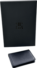 Paradise Row Luxury Black Leather Wallet In Gift Box One Size - Reliked