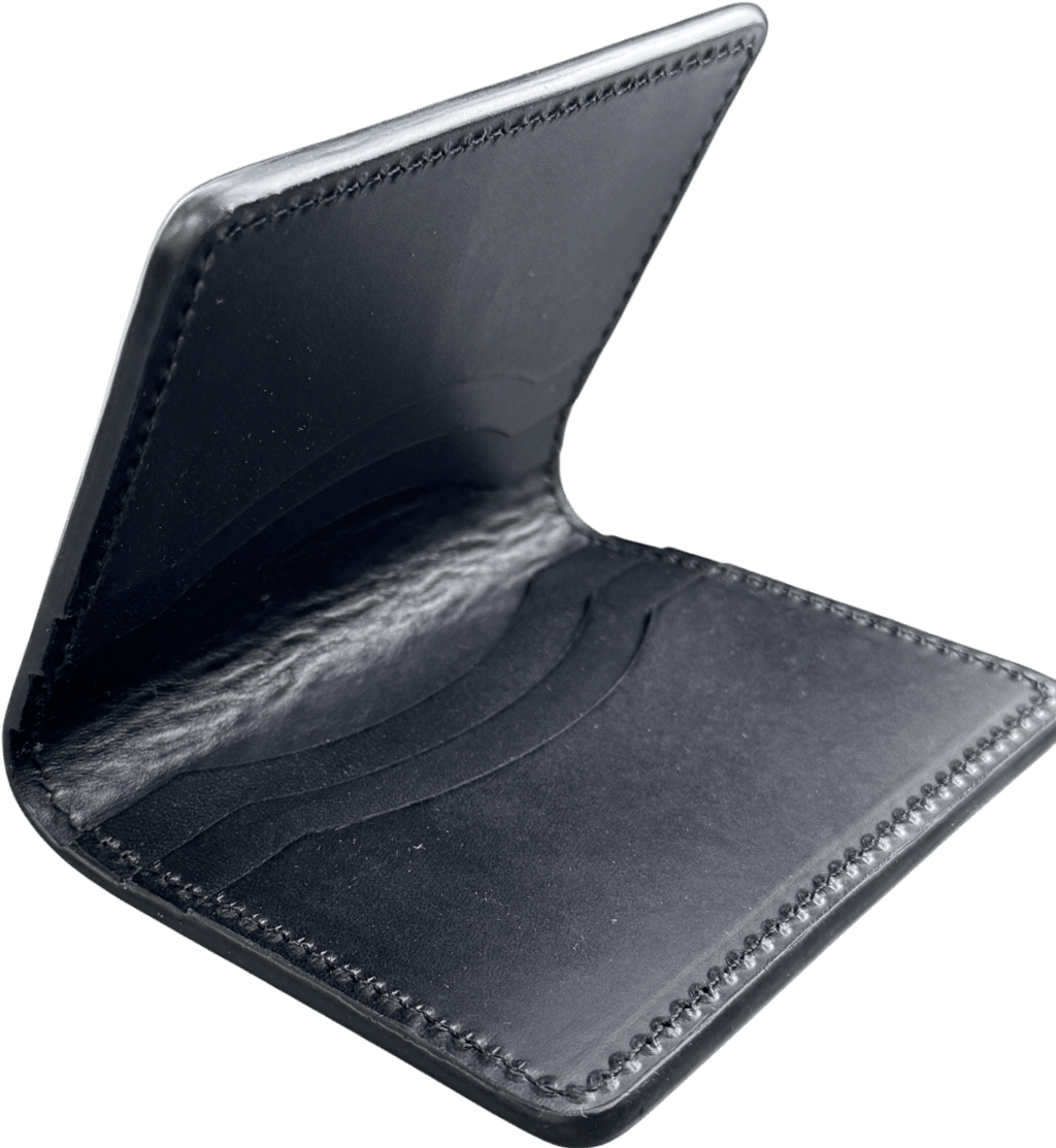 Paradise Row Luxury Black Leather Wallet In Gift Box One Size - Reliked