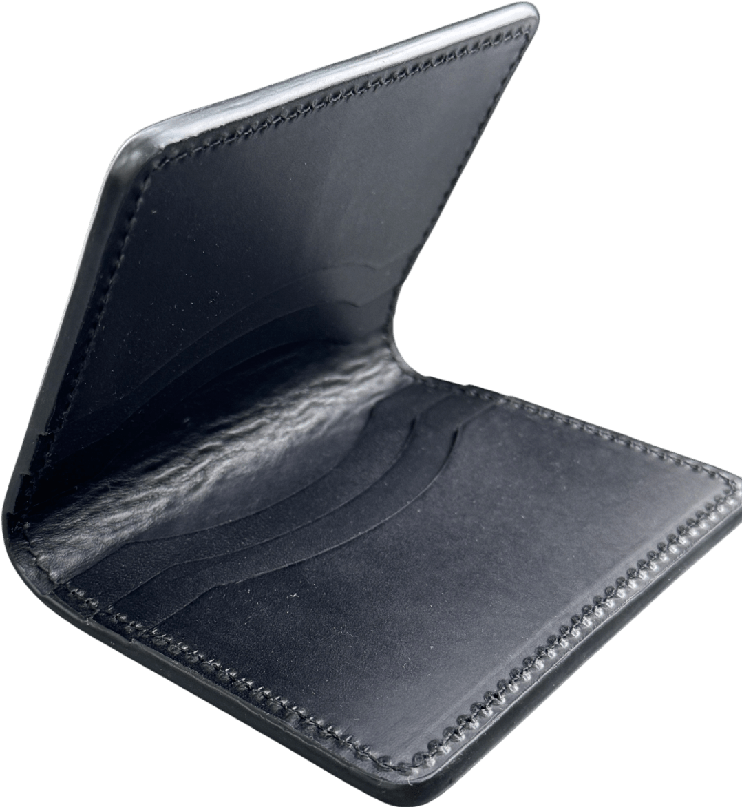 Paradise Row Luxury Black Leather Wallet In Gift Box One Size - Reliked