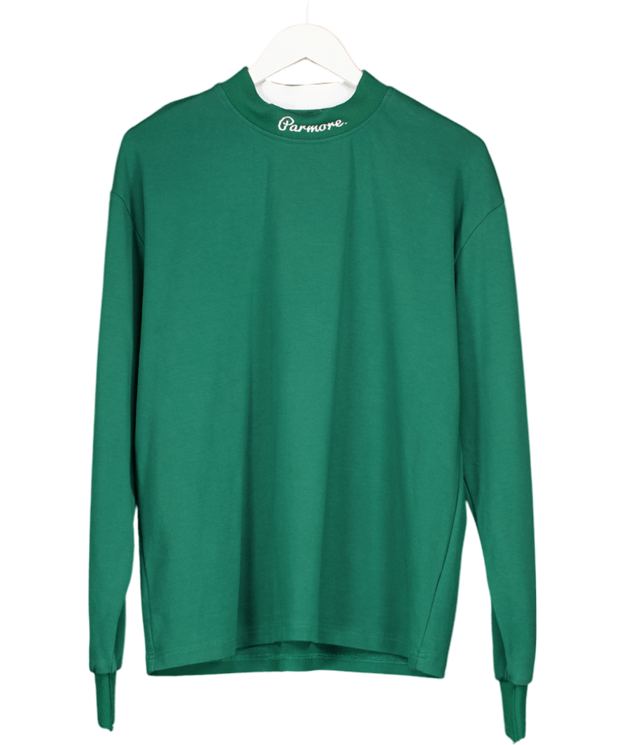 Parmore Green Crew Neck Jumper UK M - Reliked