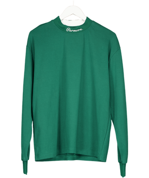 Parmore Green Crew Neck Jumper UK M