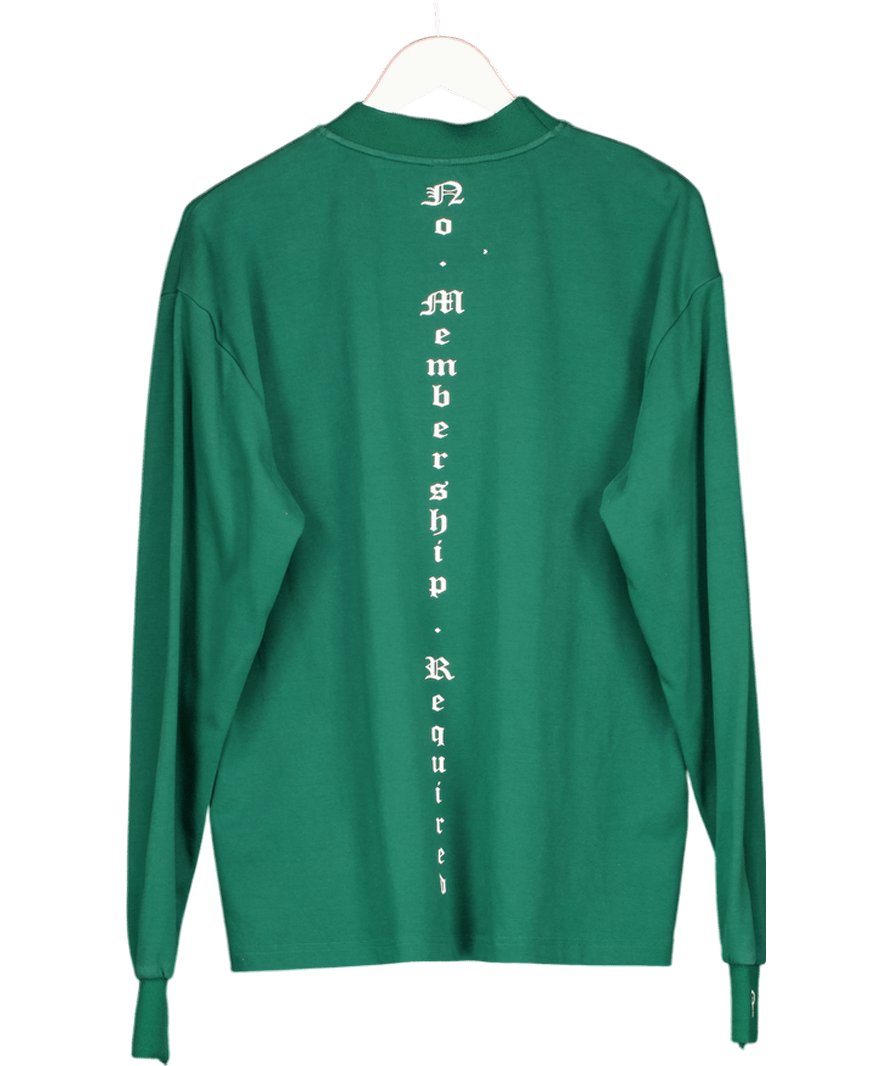 Parmore Green Crew Neck Jumper UK M - Reliked
