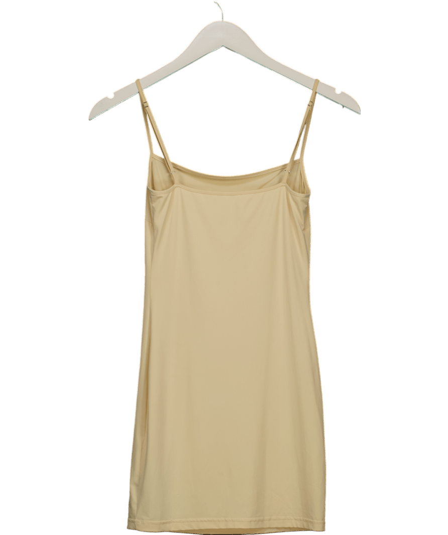 Pastel Yellow Mini Dress UK 4 - Reliked