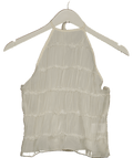 Peppermayo Cream Bennie Halter Top UK 8 - Reliked