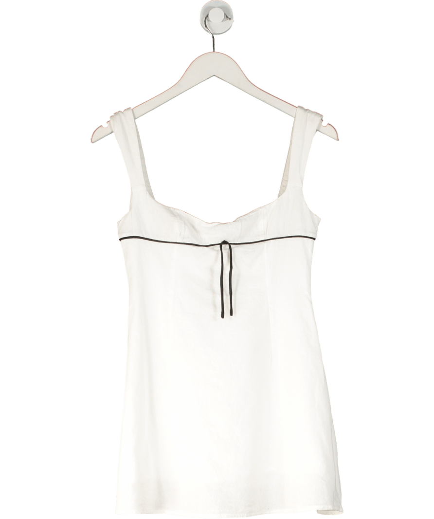 Peppermayo White Cadence Mini Dress UK 8 - Reliked