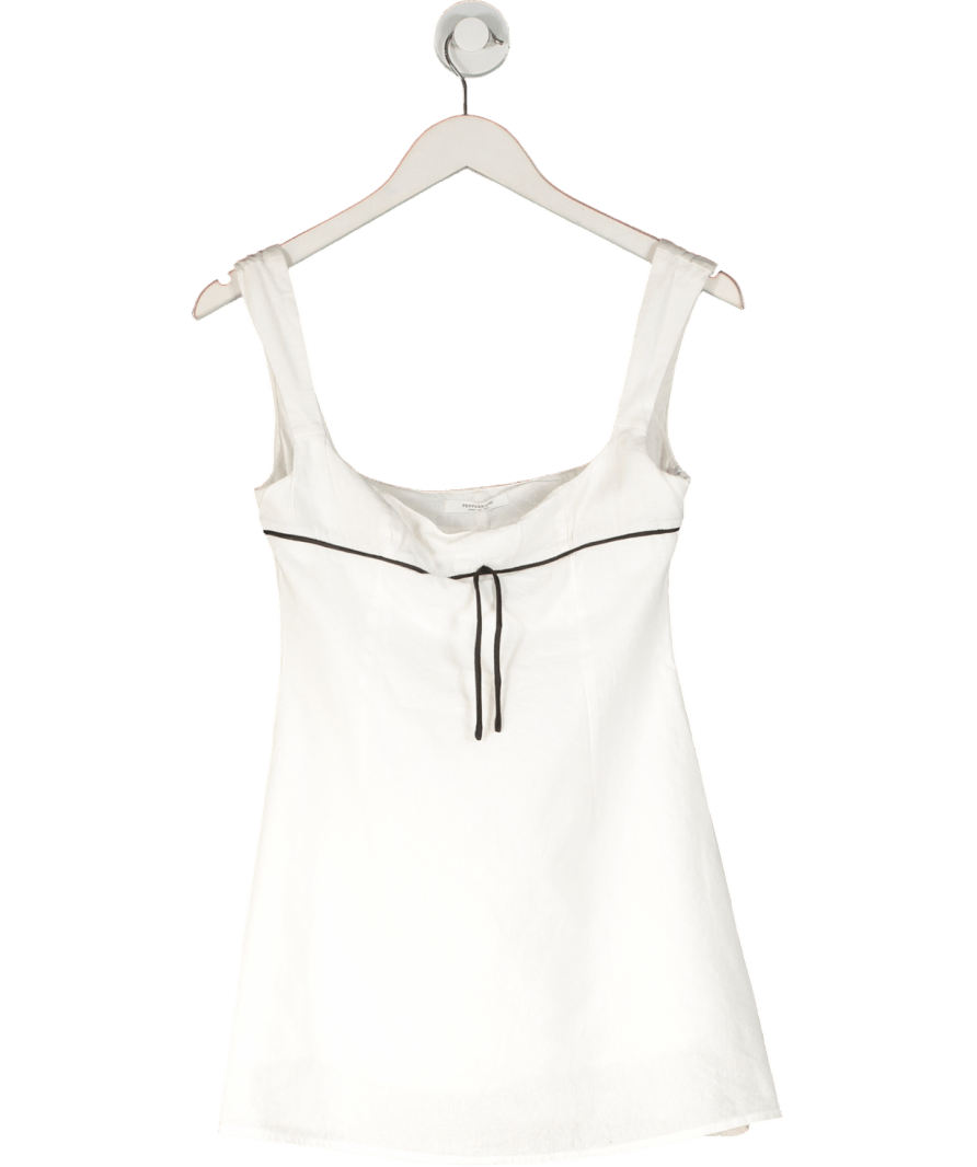 Peppermayo White Cadence Mini Dress UK 8 - Reliked