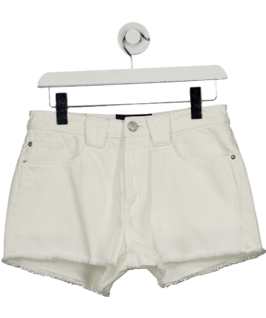 Perfect Moment White Low - rise Denim Short UK S - Reliked