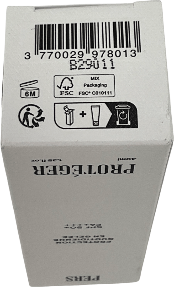 pers Daily Protection Gel Spf 50 40ml - Reliked