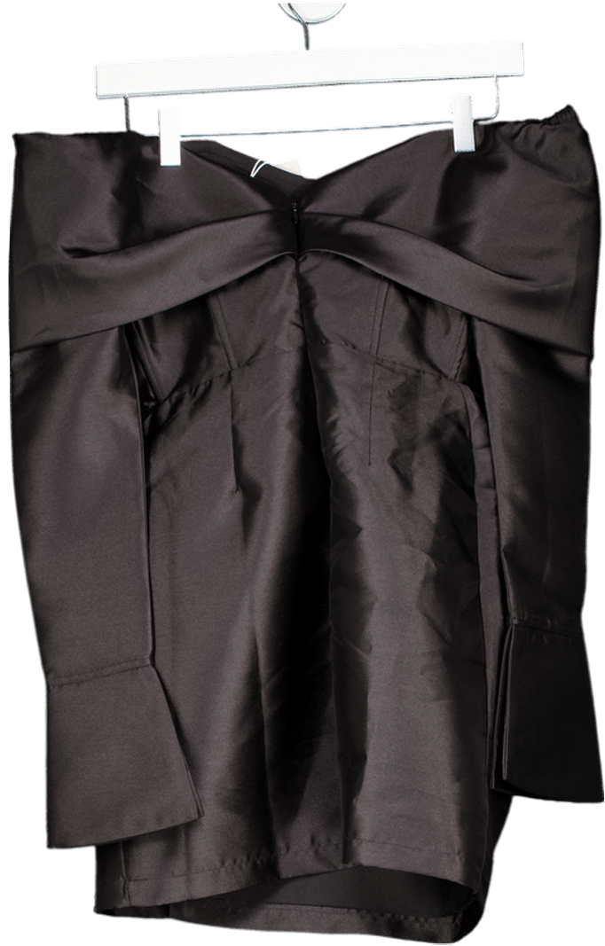 Phair Black The Bardot Mini Dress UK XS - Reliked Phair Black The Bardot Mini Dress UK XS - Reliked
