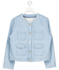 Phase Eight Blue Ripley Denim Jacket UK 14 - Reliked