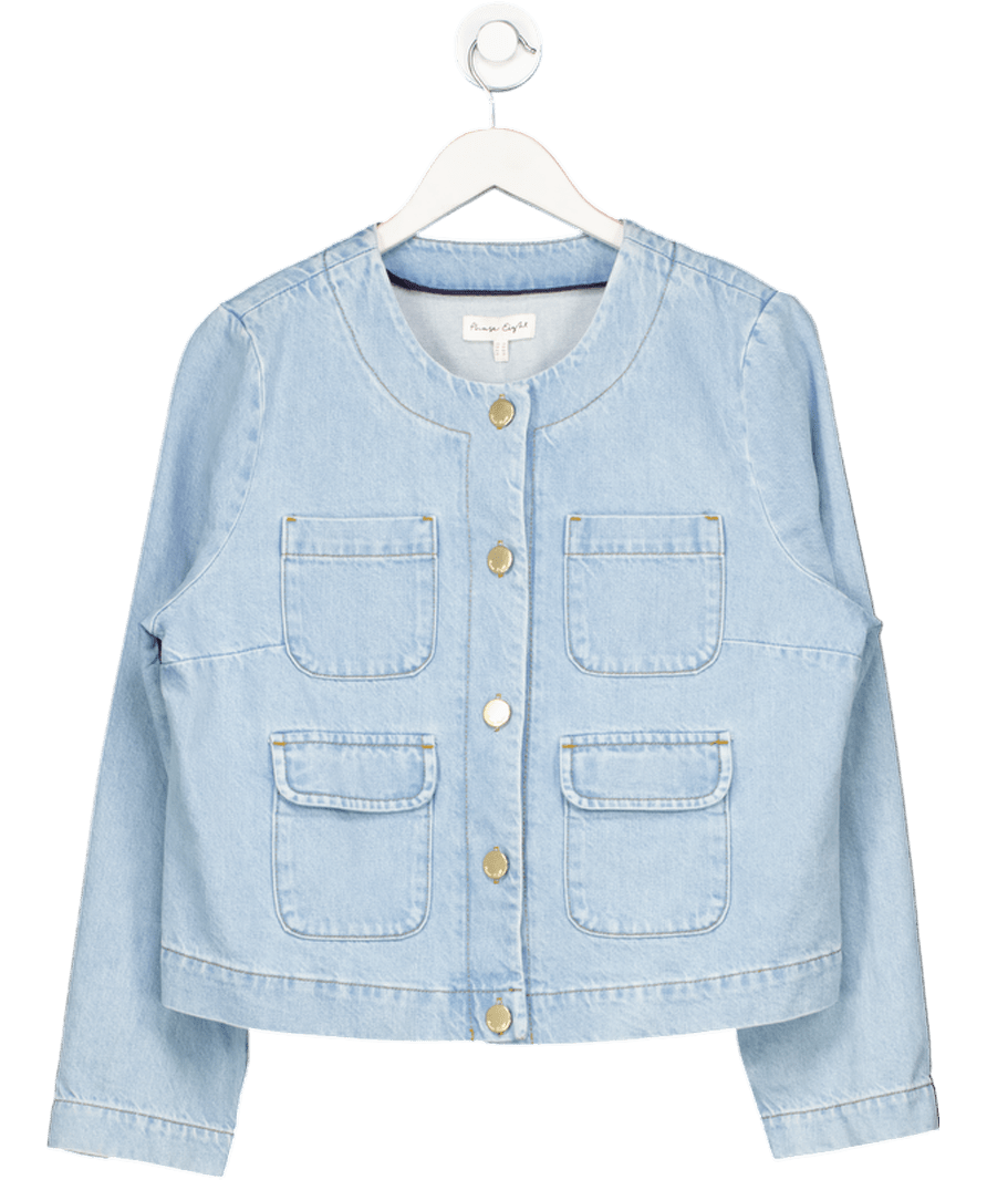 Phase Eight Blue Ripley Denim Jacket UK 14 - Reliked