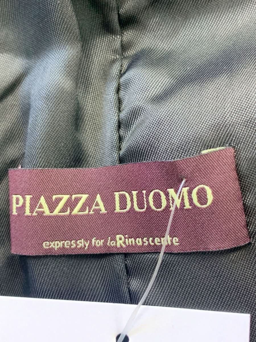 Piazza Duomo Black Leather Jacket EU 44 UK 16 - Reliked