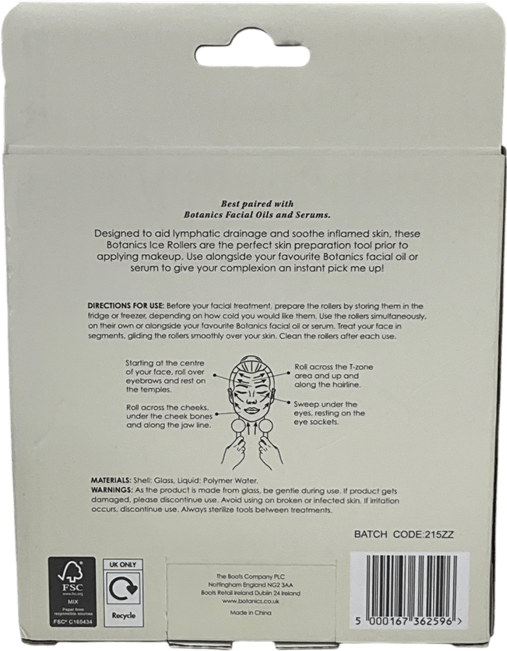 Pink Botanics Ice Rollers One Size - Reliked