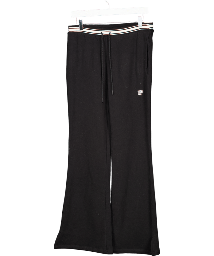 Pink by Victoria's Secret Black Flared Jogger UK S - Reliked