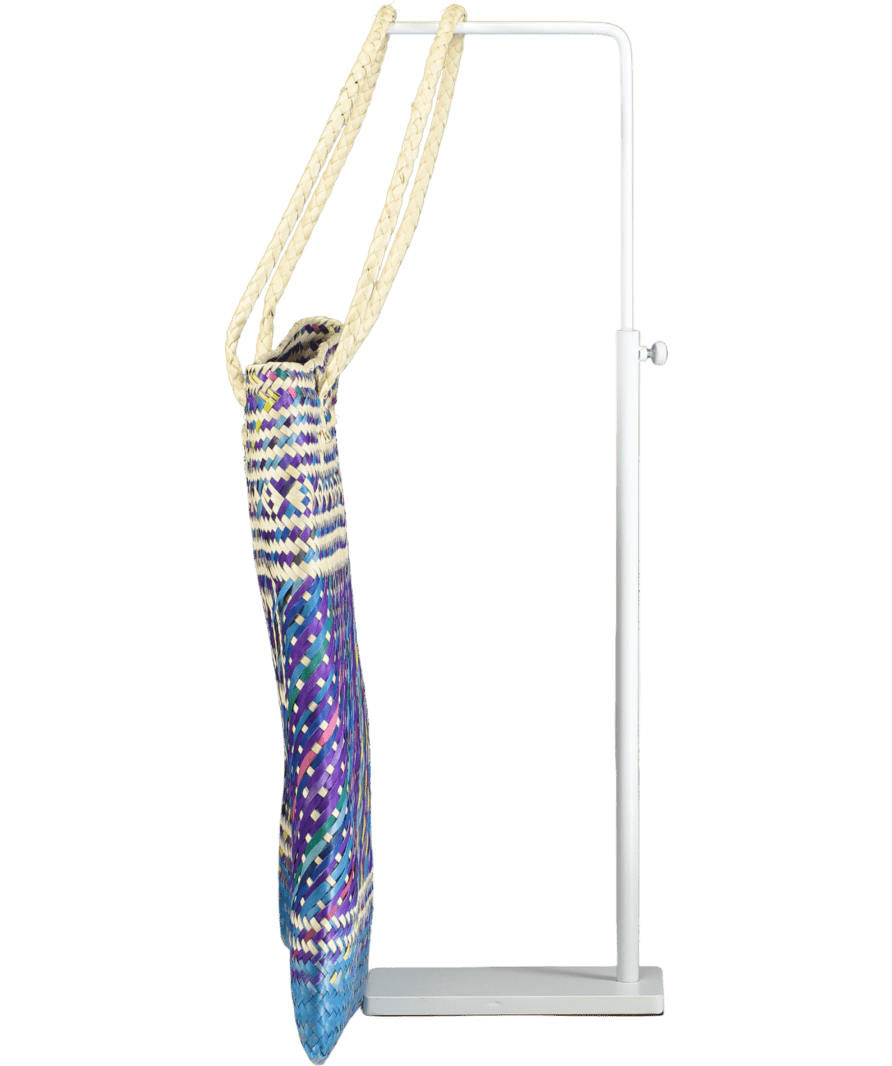 Pippa Holt Blue Woven Raffia Tote Bag - Reliked