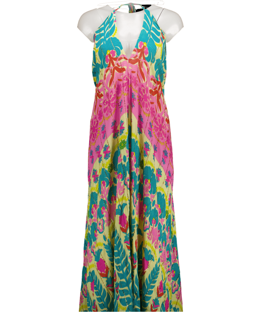 Piti cuiti Multicoloured Ipanema Aqua Maxi Dress UK S - Reliked