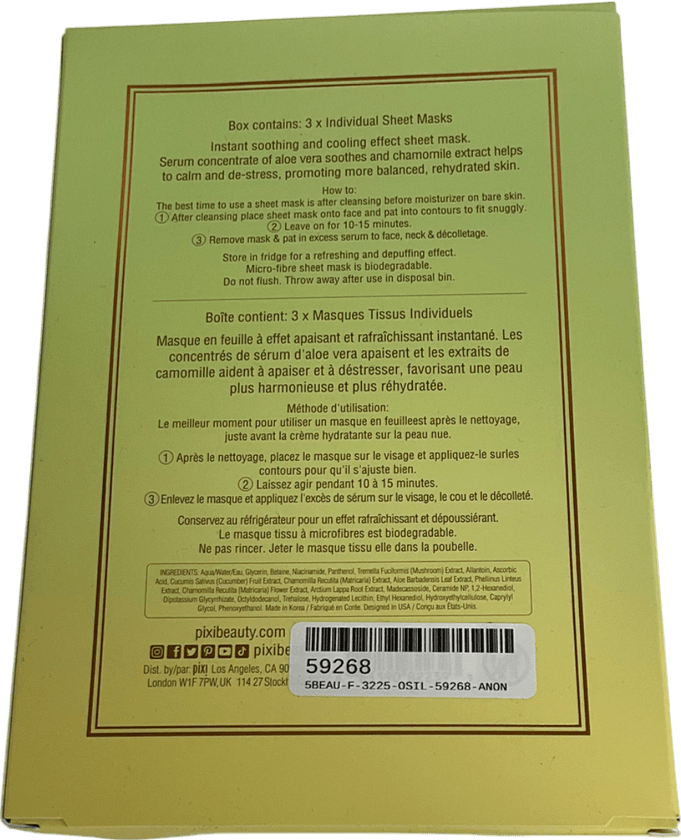 Pixi Aftersun Sheet Mask 23g - Reliked