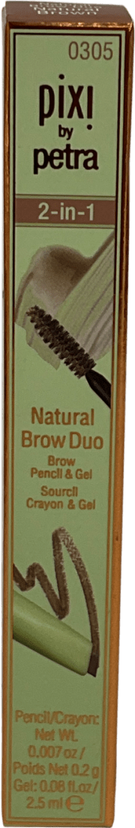 Pixi Natural Brow Duo Narural Brown 2.5ml - Reliked
