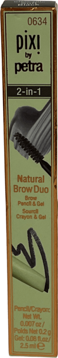 Pixi Natural Brow Duo Soft Black 2.5ml - Reliked