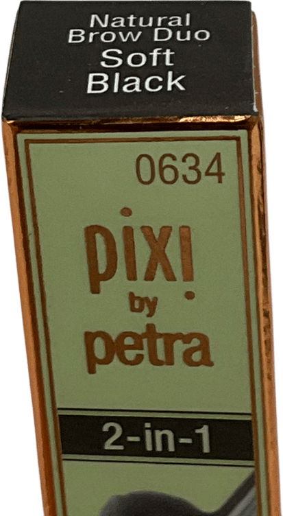 Pixi Natural Brow Duo Soft Black 2.5ml - Reliked