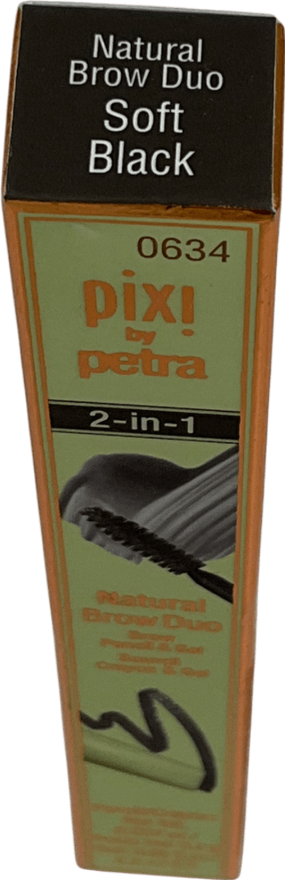 Pixi Natural Brow Duo Soft Black 2.5ml - Reliked