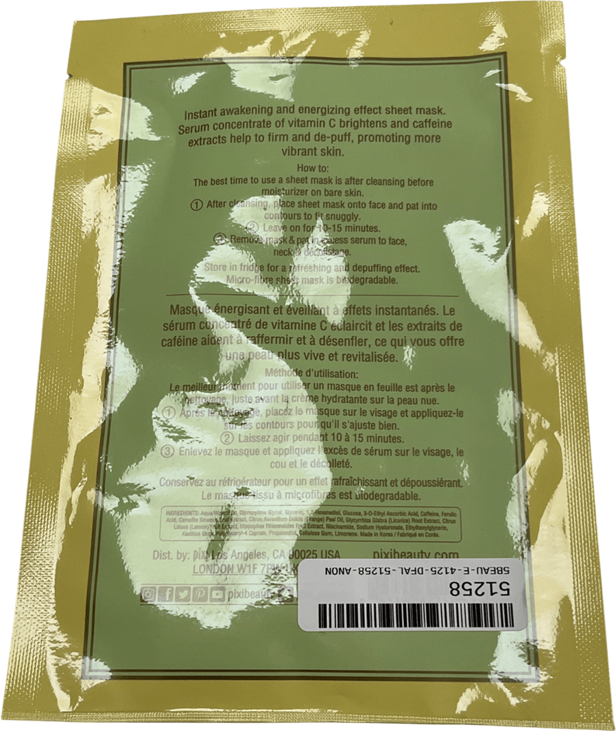 Pixi Vitamin - c Sheet Mask 23gX1 - Reliked