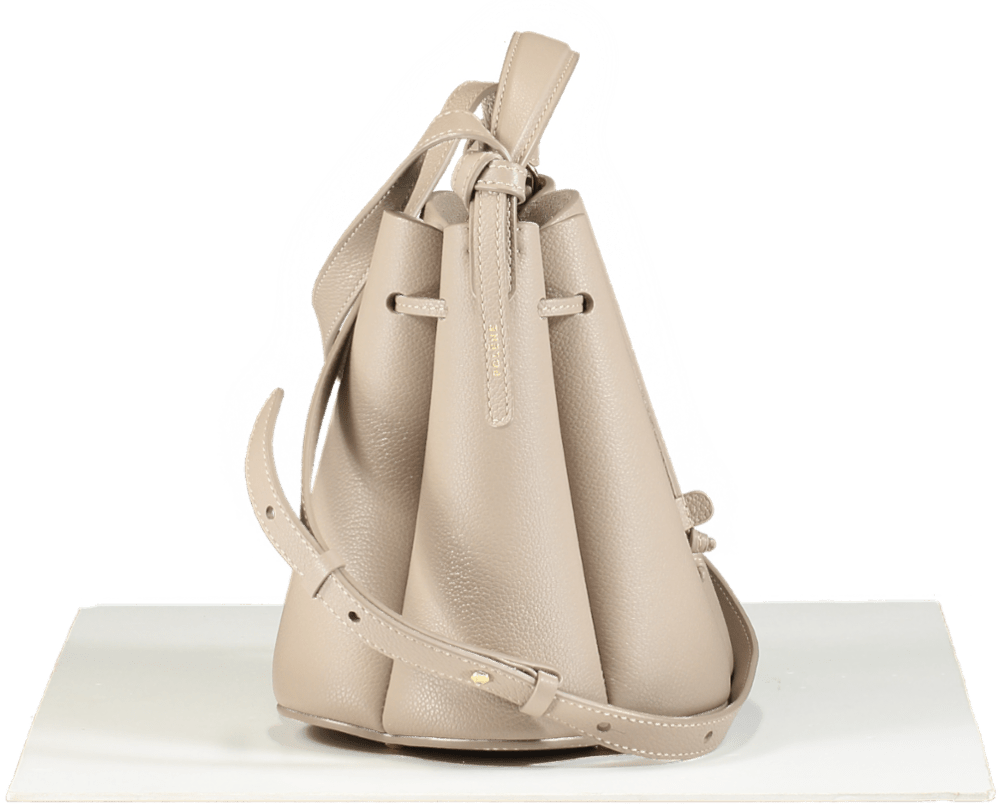 Poléne Beige Taupe Numéro Huit Leather Bag - Reliked