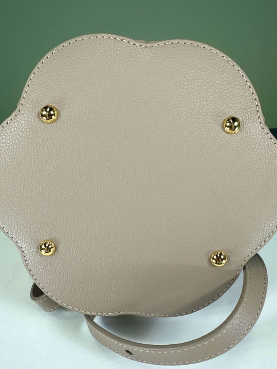 Poléne Beige Taupe Numéro Huit Leather Bag - Reliked