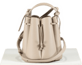 Poléne Beige Taupe Numéro Huit Leather Bag - Reliked